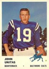 Johnny Unitas Football Cards You Need To Own Old Sports Cards