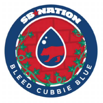 Bleed Cubbie Blue Chicago Cubs Baseball Website Blog Logo