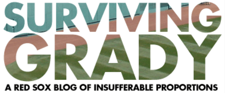 Surviving Grady Boston Red Sox Website Blog Logo