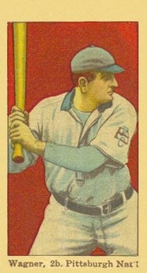 1915 American Caramel E106 Honus Wagner (Batting) baseball card