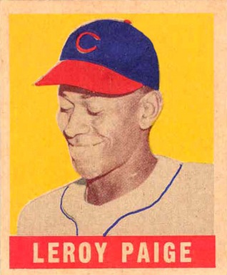 1948 Leaf #8 Satchel Paige Rookie Card