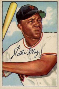 1952 Bowman #218 Willie Mays baseball card