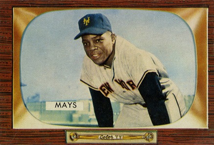 1955 Bowman #184 Willie Mays baseball card