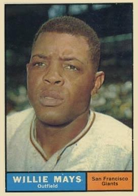 1961 Topps #150 Willie Mays baseball card