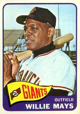 1965 Topps #250 Willie Mays baseball card