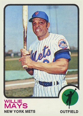 1973 Topps #305 Willie Mays baseball card