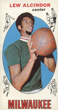 1969 Topps #25 Kareem Abdul-Jabbar rookie card