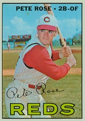 1967 Topps #430 Pete Rose baseball card