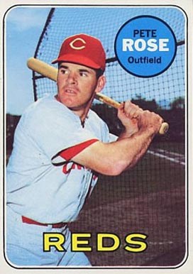 1968 Topps #120 Pete Rose baseball card