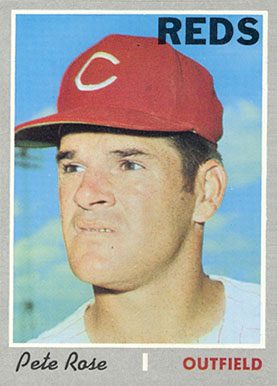 1970 Topps #580 Pete Rose baseball card