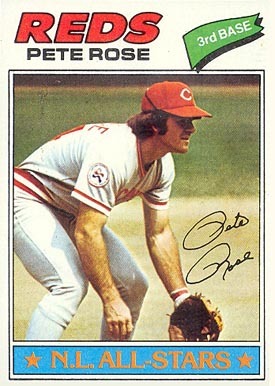 1977 Topps #450 Pete Rose baseball card