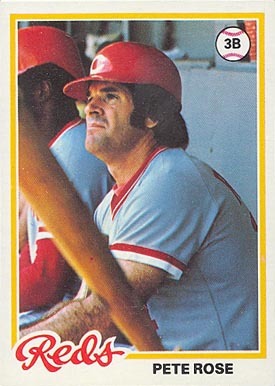 1978 Topps #20 Pete Rose baseball card