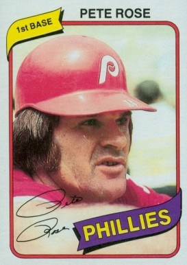 1980 Topps #540 Pete Rose baseball card
