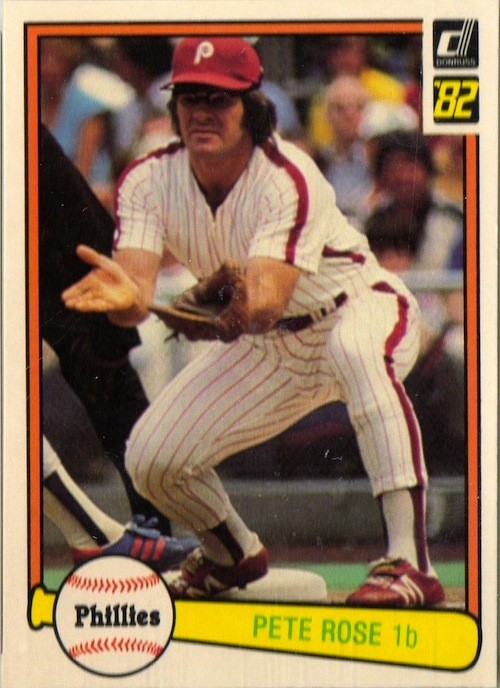 1982 Donruss #168 Pete Rose baseball card
