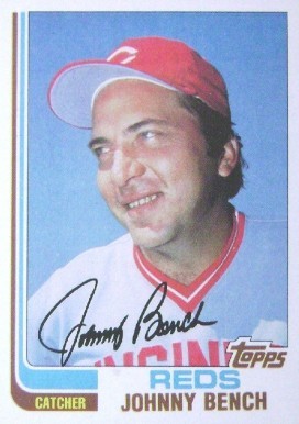 Johnny Bench Baseball Cards 