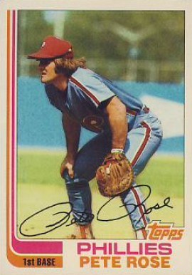 1982 Topps #780 Pete Rose baseball card