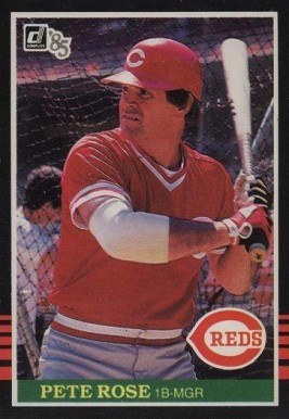 1982 Design Baseball Card !! Pete Rose 2016 Panini Donruss