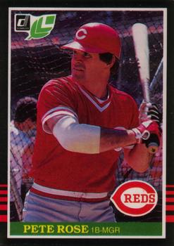 1985 Leaf #144 Pete Rose baseball card