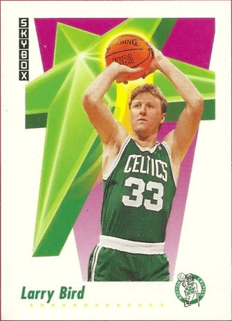 1991 Skybox #12 Larry Bird Basketball Card