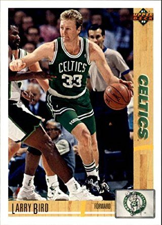 1991 Upper Deck #344 Larry Bird Basketball Card