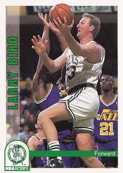1992 Hoops #10 Larry Bird Basketball Card