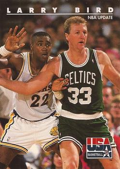 1992 Skybox #10 Larry Bird Basketball Card