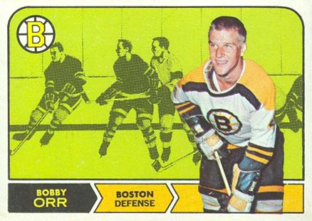  1967 Topps Regular Hockey card92 Bobby Orr of the Boston Bruins  Grade very goodexcellent : Collectibles & Fine Art