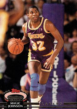 1992 Stadium Club #32 Magic Johnson Basketball Card
