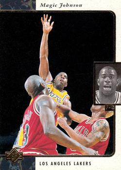 1995 SP #66 Magic Johnson Basketball Card