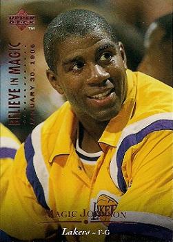 1995 Upper Deck #237 Magic Johnson Basketball Card