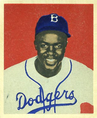 1949 Bowman #50 Jackie Robinson Baseball Card