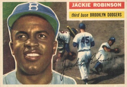 1956 Topps #30 Jackie Robinson Baseball Card
