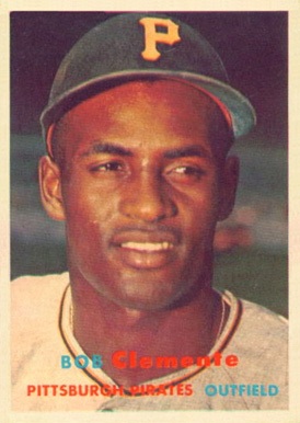 1957 Topps #76 Roberto Clemente Baseball Card