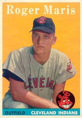 1958 Topps #47 Roger Maris Rookie Card