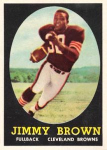 1958 Topps #62 Jim Brown Rookie Card
