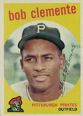 1959 Topps #478 Roberto Clemente Baseball Card