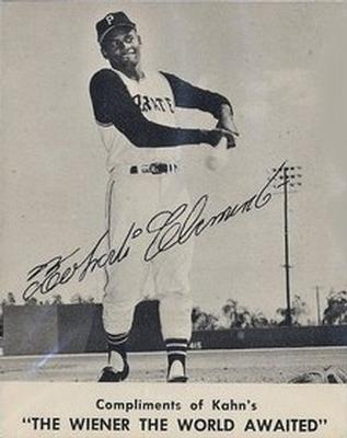1962 Kahn's Wieners Roberto Clemente Baseball Card