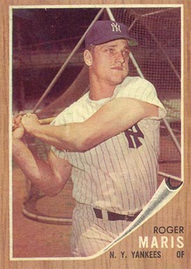 1962 Topps #1 Roger Maris Baseball Card