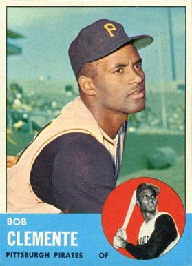 1963 Topps #540 Roberto Clemente Baseball Card