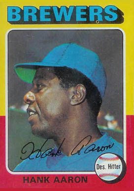 1975 Topps #660 Hank Aaron Baseball Card