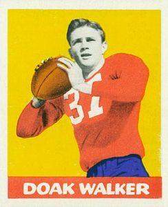 1948 Leaf Doak Walker Rookie Card