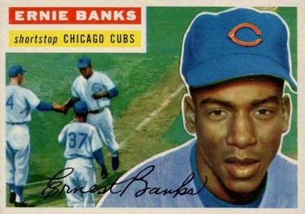 Ernie Banks Was Mr. Sunshine At Baseball Card And Autograph