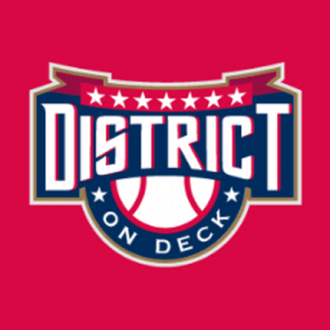 District On Deck Washington Nationals Baseball Website Blog Logo