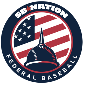 Federal Baseball Washington Nationals Baseball Website Blog Logo