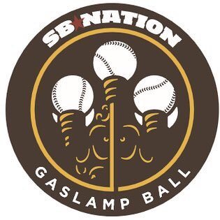 Gaslamp Ball San Diego Padres Baseball Website Blog Logo