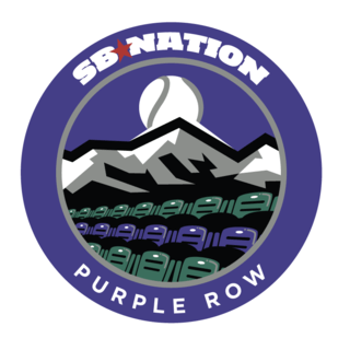 Purple Row Colorado Rockies Website Blog Logo