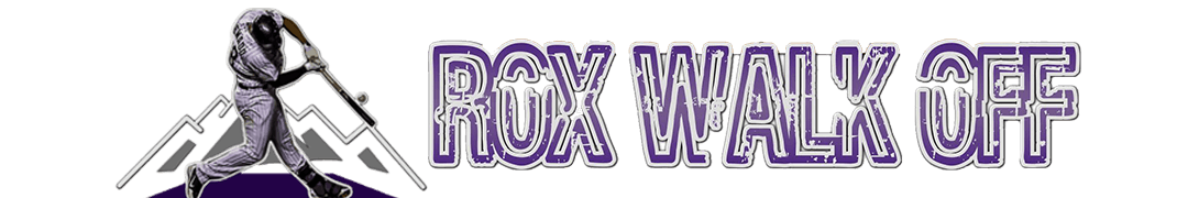 Rox Walk Off Colorado Rockies Baseball Website Blog Logo
