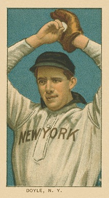 1909 T206 Joe Doyle Baseball Card No Error