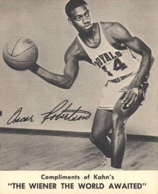 1960 Kahn's Wieners #8 Oscar Robertson Basketball Card