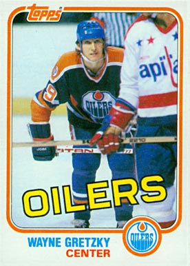 1981 Topps #16 Wayne Gretzky Hockey Card